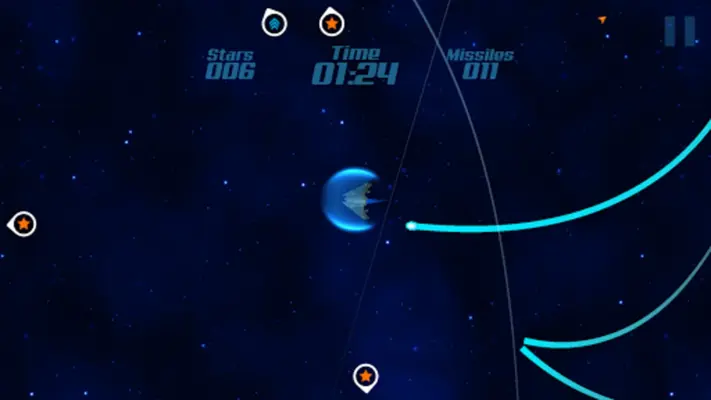 Missile Escape Space android App screenshot 4